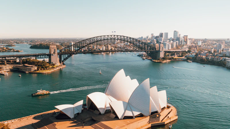 Sydney Opera House and Harbour Bridge